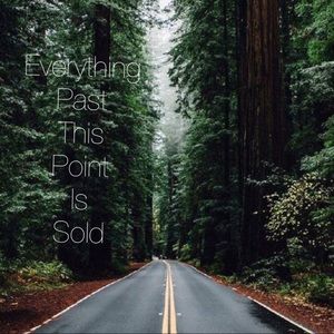 Everything past this point is sold